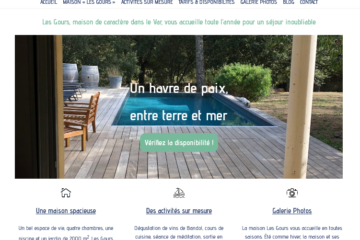 site internet les gours en provence
